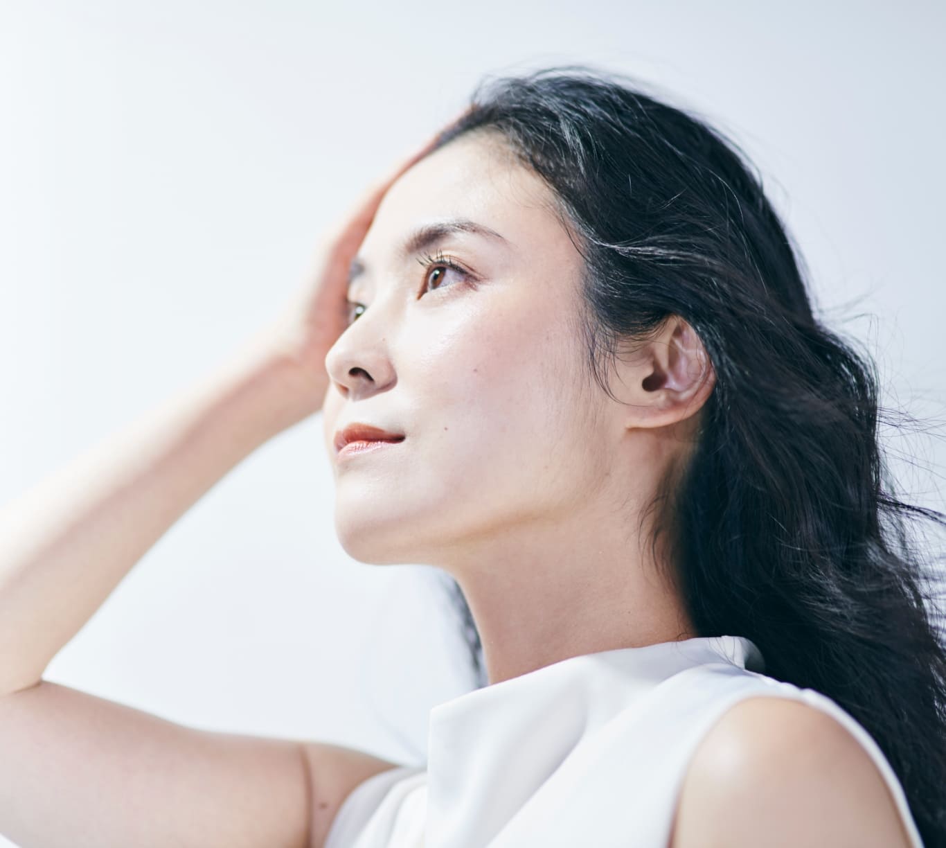 フェイシャル施術の様子