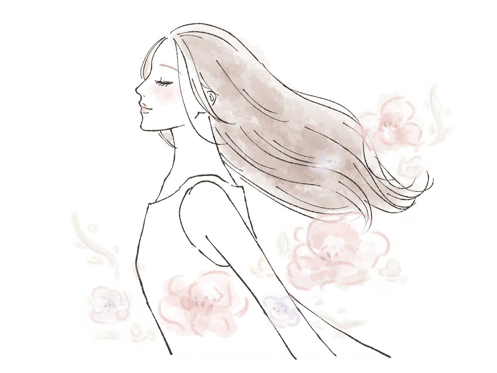 女性イラスト